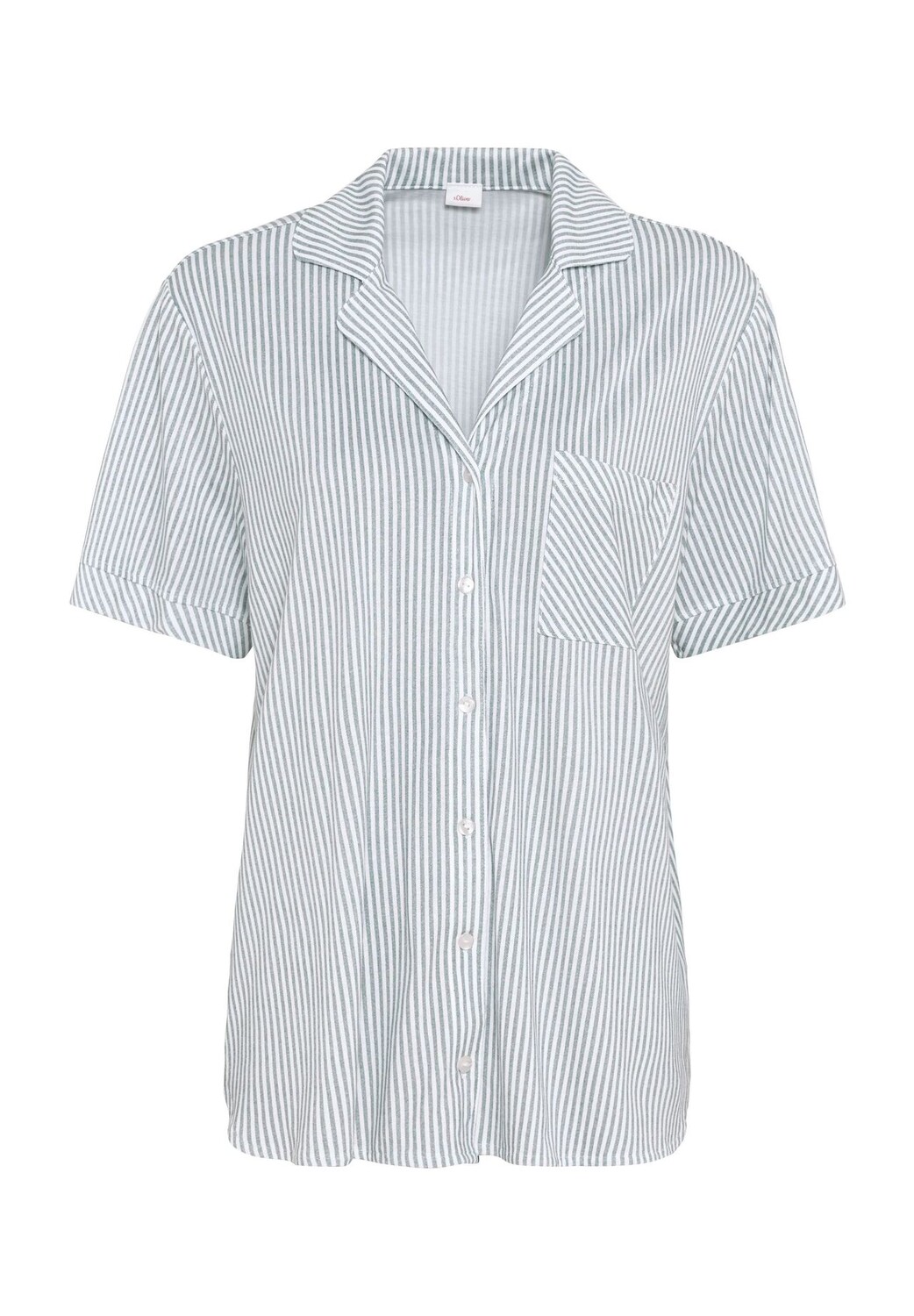 Повседневная женская пижама с воротником с лацканами S.Oliver, цвет 28215 Dk Green Str
Повседневная женская пижама с воротником с лацканами S.Oliver, цвет 28215 Dk Green Str