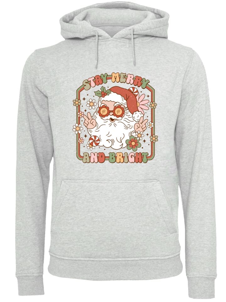 Пуловер F4NT4STIC Hoodie Stay Merry And Bright Hippie Santa, пятнистый серый
Пуловер F4NT4STIC Hoodie Stay Merry And Bright Hippie Santa, пятнистый серый