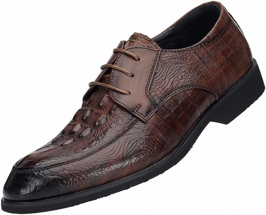 Мужские туфли GOMMER Оксфорды с шнуровкой, тисненая полированная кожа, нескользящие каблуки, резиновые подошвы. Подходят для многих случаев. (Цвет: коричневый.5)
Мужские туфли GOMMER Оксфорды с шнуровкой, тисненая полированная кожа, нескользящие каблуки, резиновые подошвы. Подходят для многих случаев. (Цвет: коричневый.5)