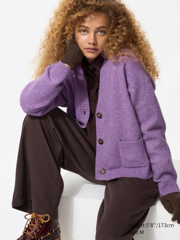 Короткий кардиган Soufflé Uniqlo, 73 purple
Короткий кардиган Soufflé Uniqlo, 73 purple