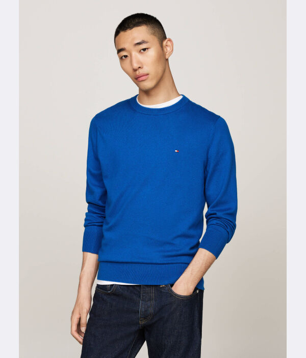 Свитер Regular fit Tommy Hilfiger, синий 
Свитер Regular fit Tommy Hilfiger, синий