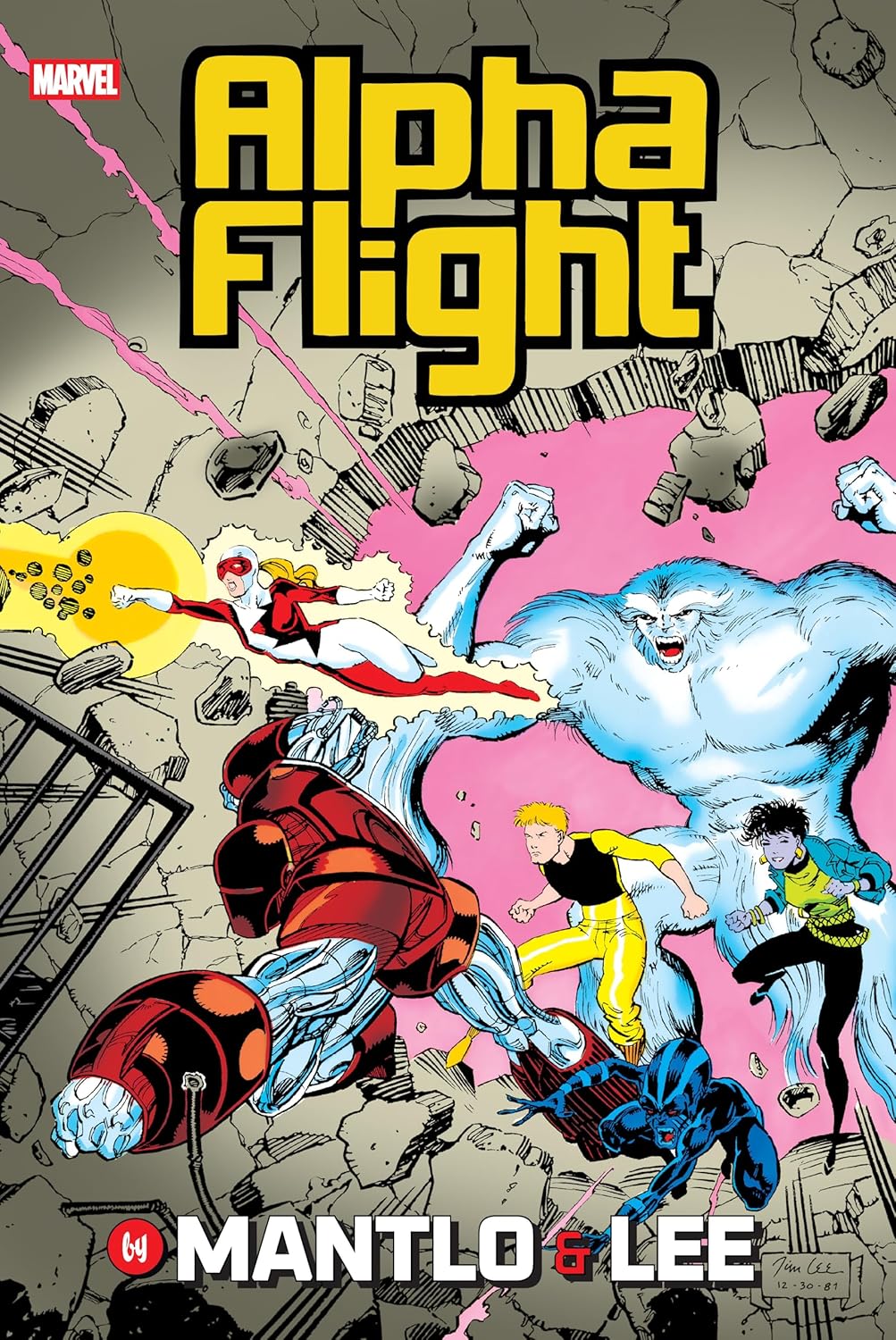 Alpha Flight By Mantlo & Lee Omnibus Jim Lee Cover (Marvel Universe)
Alpha Flight By Mantlo & Lee Omnibus Jim Lee Cover (Marvel Universe)