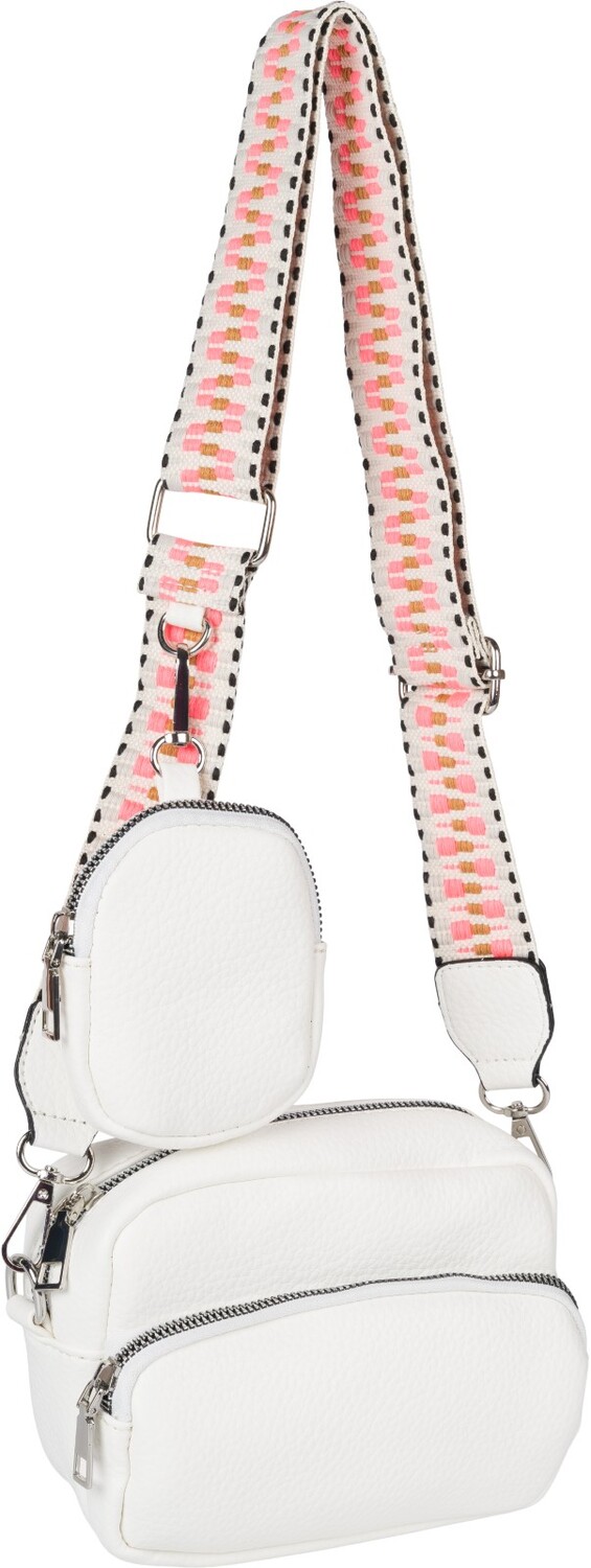 Сумка через плечо styleBREAKER Umhängetasche Set 2 Teilig, белый 
Сумка через плечо styleBREAKER Umhängetasche Set 2 Teilig, белый