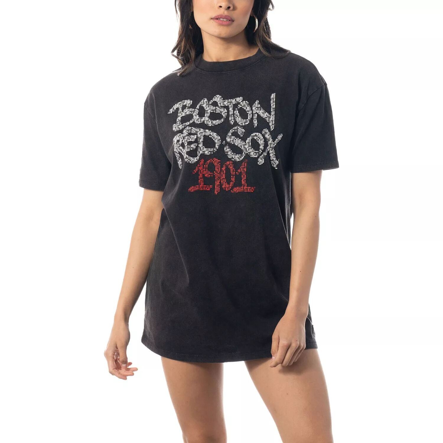 Женское черное платье-футболка The Wild Collective Boston Red Sox, Черный, Женское черное платье-футболка The Wild Collective Boston Red Sox
Женское черное платье-футболка The Wild Collective Boston Red Sox, Черный, Женское черное платье-футболка The Wild Collective Boston Red Sox