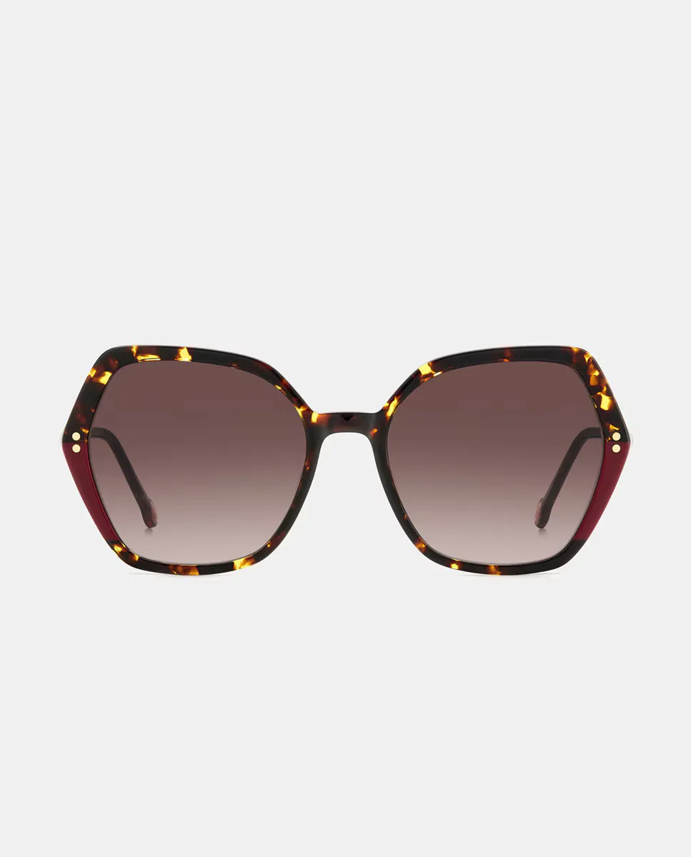 Женские овальные солнцезащитные очки из ацетата гаваны Carolina Herrera, коричневый
Женские овальные солнцезащитные очки из ацетата гаваны Carolina Herrera, коричневый