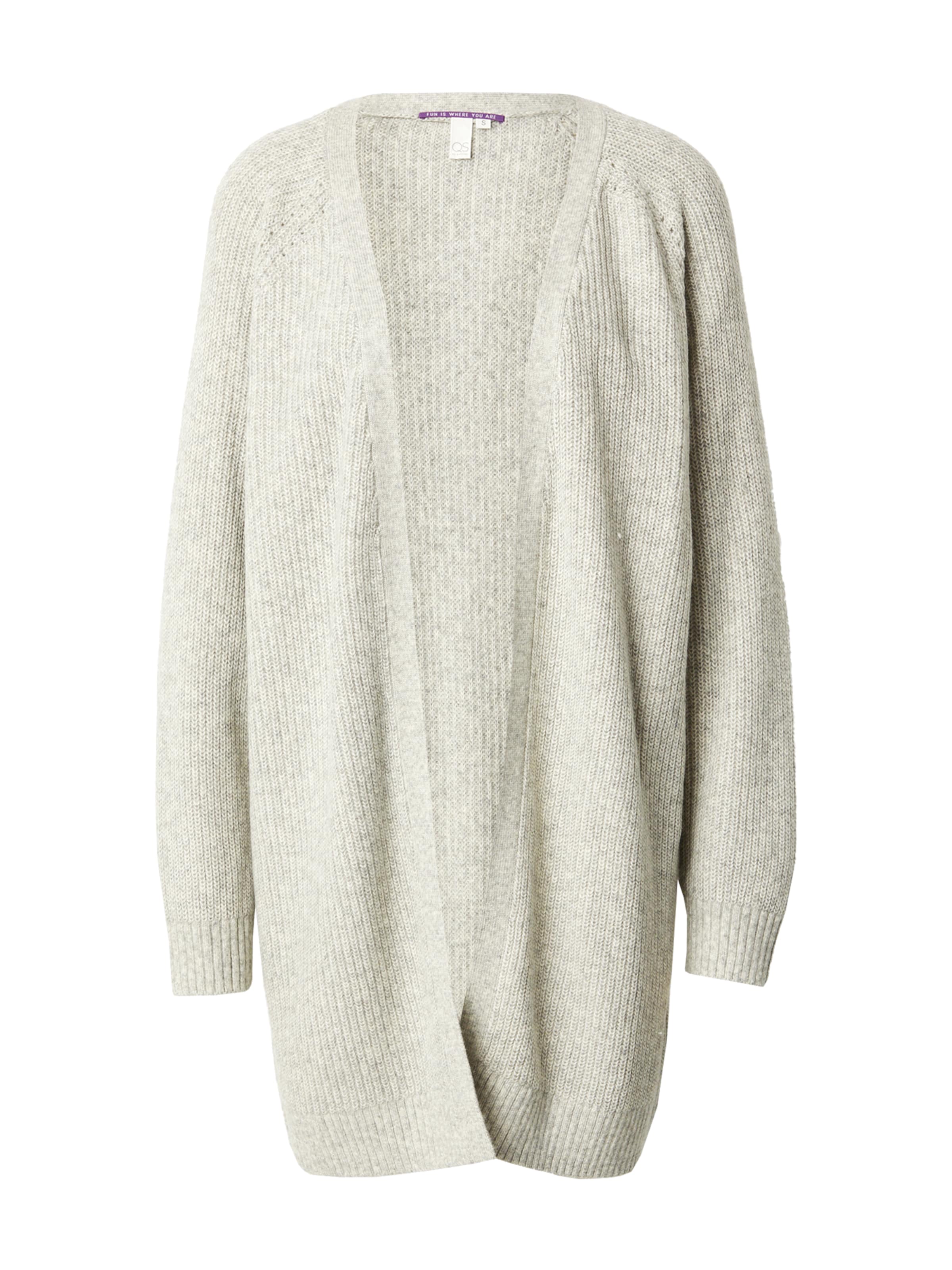 QS Кардиган из трикотажа в крапчатом бежевом цвете
QS Кардиган из трикотажа в крапчатом бежевом цвете