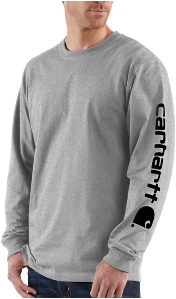 Мужская свободная футболка Carhartt Heavyweight с длинными рукавами и графическим логотипом, Heather Grey, Серый, Мужская свободная футболка Carhartt Heavyweight с длинными рукавами и графическим логотипом, Heather Grey
Мужская свободная футболка Carhartt Heavyweight с длинными рукавами и графическим логотипом, Heather Grey, Серый, Мужская свободная футболка Carhartt Heavyweight с длинными рукавами и графическим логотипом, Heather Grey