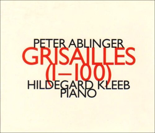 CD диск Kleeb, Hildegard: Grisailles (I-100)
CD диск Kleeb, Hildegard: Grisailles (I-100)