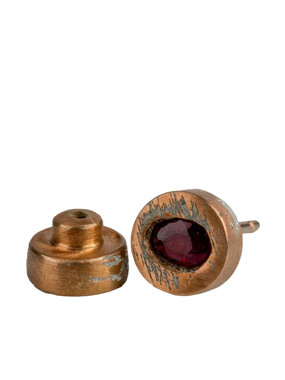 Позолоченная серьга-гвоздик с рубином Parts of Four, розовый
Позолоченная серьга-гвоздик с рубином Parts of Four, розовый