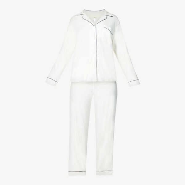 Пижамный комплект Gisele из джерси Eberjey, темно-синий
Пижамный комплект Gisele из джерси Eberjey, темно-синий