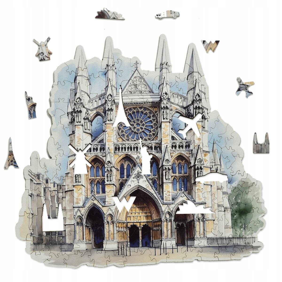 Вестминстерский деревянный пазл 160 деталей Сложный пазл L Wood You Do
Вестминстерский деревянный пазл 160 деталей Сложный пазл L Wood You Do