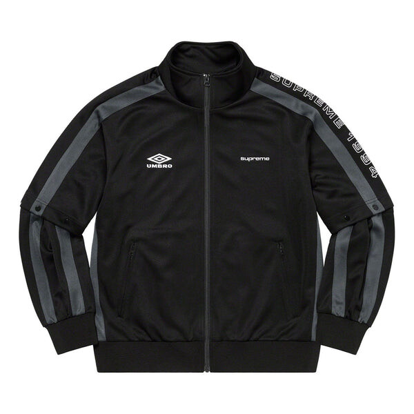 Куртка x umbro snap sleeve jacket 'black white' Supreme, черный 
Куртка x umbro snap sleeve jacket 'black white' Supreme, черный