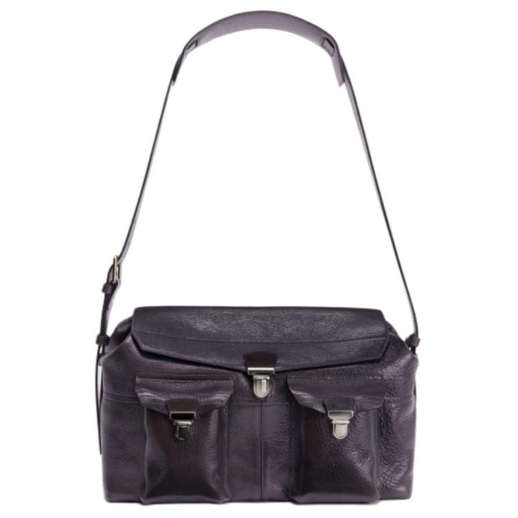 Lemaire Кожаная наплечная сумка унисекс темно-норкового коричневого цвета
Lemaire Кожаная наплечная сумка унисекс темно-норкового коричневого цвета