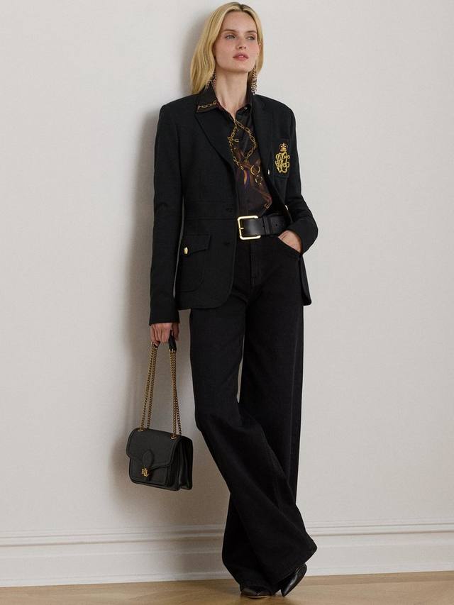 Блейзер Lauren Sinjon из двойного жаккардового трикотажа с вышивкой Ralph Lauren, Black
Блейзер Lauren Sinjon из двойного жаккардового трикотажа с вышивкой Ralph Lauren, Black