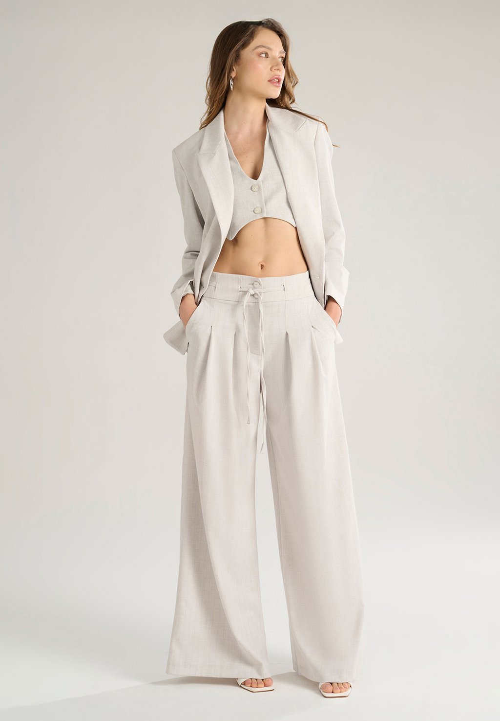 Блейзер Manila Grace, светло-серый
Блейзер Manila Grace, светло-серый