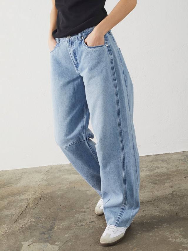 Filia джинсы свободного кроя с высокой талией Sisters Point, Light Blue Wash
Filia джинсы свободного кроя с высокой талией Sisters Point, Light Blue Wash