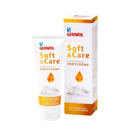 Gehwol Питательный крем для ног Soft & Care, тюбик 75 мл
Gehwol Питательный крем для ног Soft & Care, тюбик 75 мл