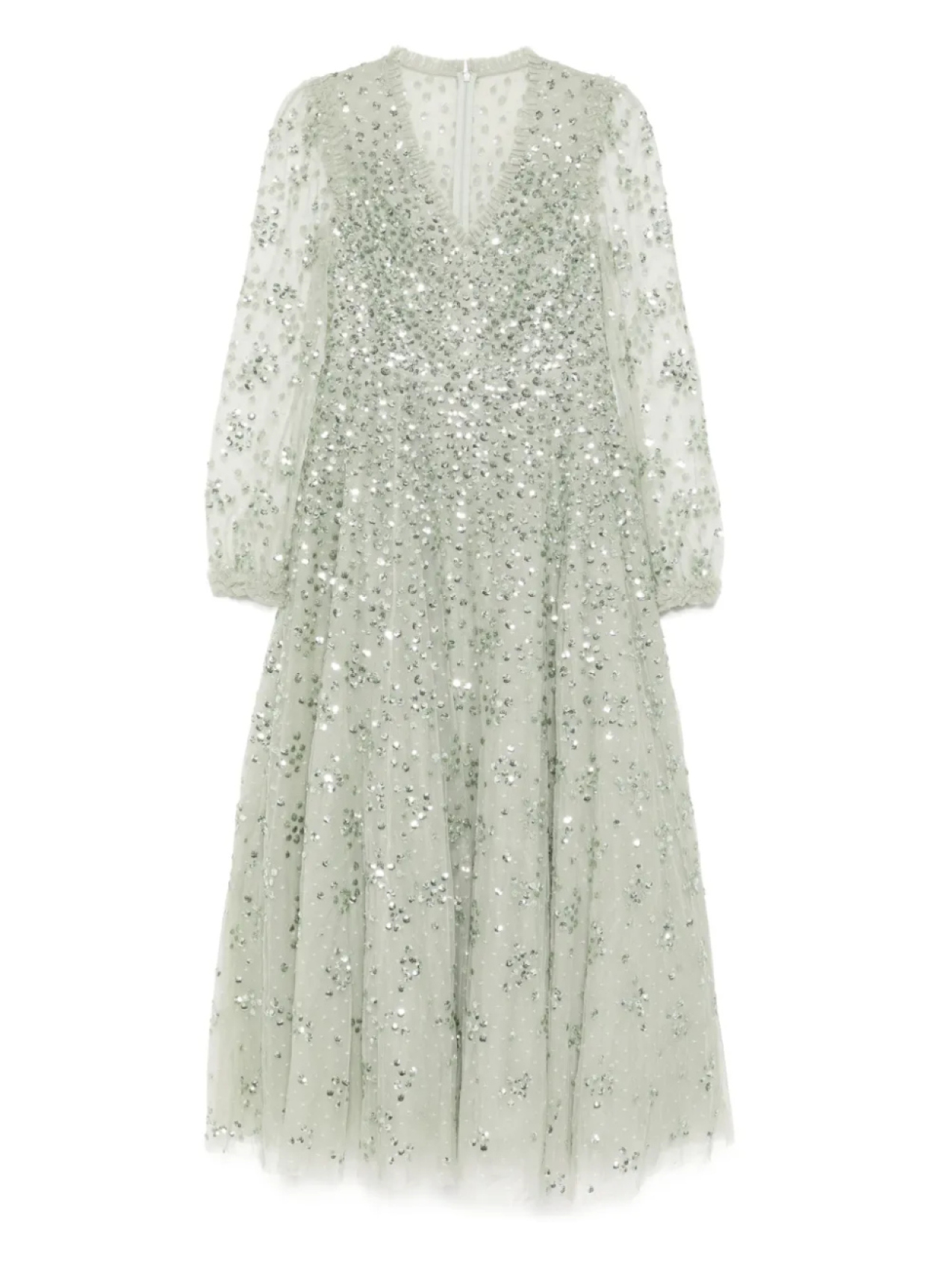 Платье Leila dot с V-образным вырезом до щиколотки Needle & Thread, зеленый
Платье Leila dot с V-образным вырезом до щиколотки Needle & Thread, зеленый