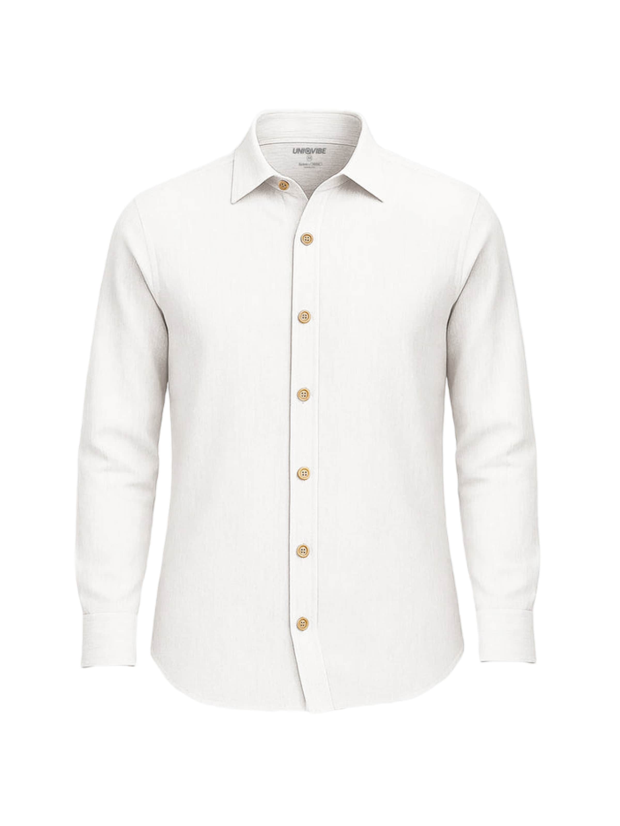 UNIQVIBE Рубашка на пуговицах Regular fit в белом цвете
UNIQVIBE Рубашка на пуговицах Regular fit в белом цвете