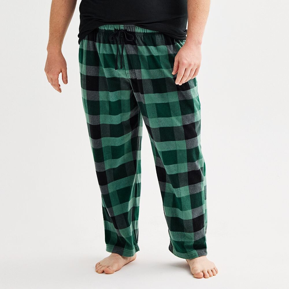 Пижамные штаны из микрофлиса Big & Tall Sonoma Goods For Life, цвет Uneven Check Green Bla
Пижамные штаны из микрофлиса Big & Tall Sonoma Goods For Life, цвет Uneven Check Green Bla