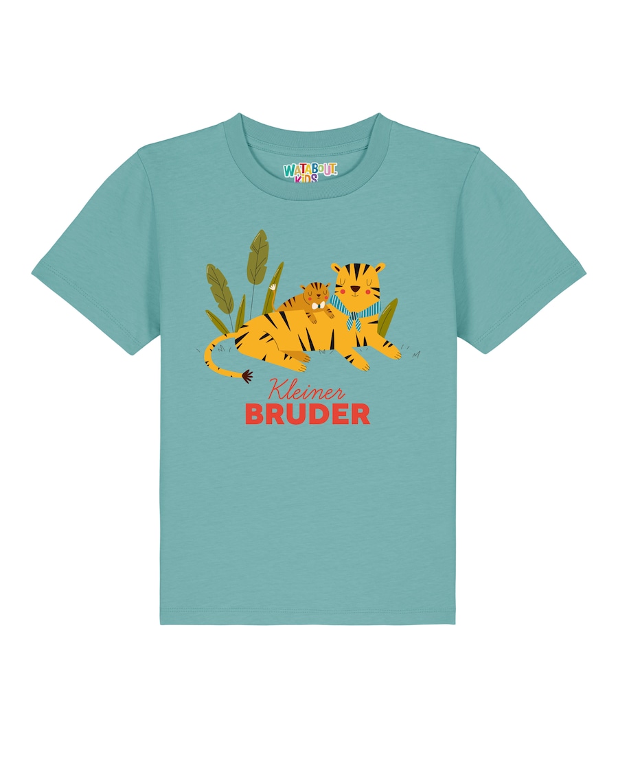 Рубашка watabout.kids Tiger Kleiner Bruder, бирюзовый
Рубашка watabout.kids Tiger Kleiner Bruder, бирюзовый