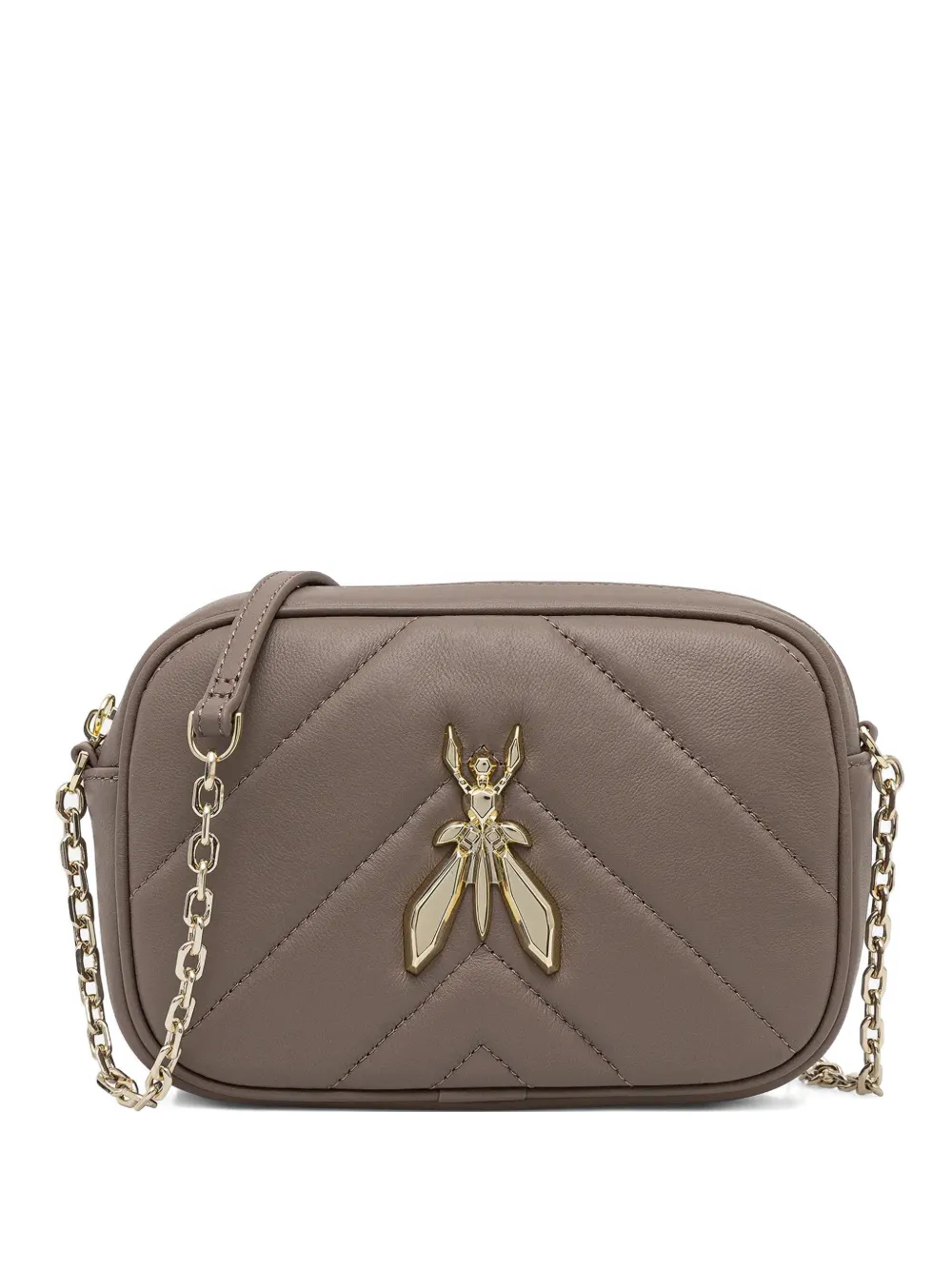 Сумка через плечо с нашивкой в виде мухи Patrizia Pepe, коричневый
Сумка через плечо с нашивкой в виде мухи Patrizia Pepe, коричневый