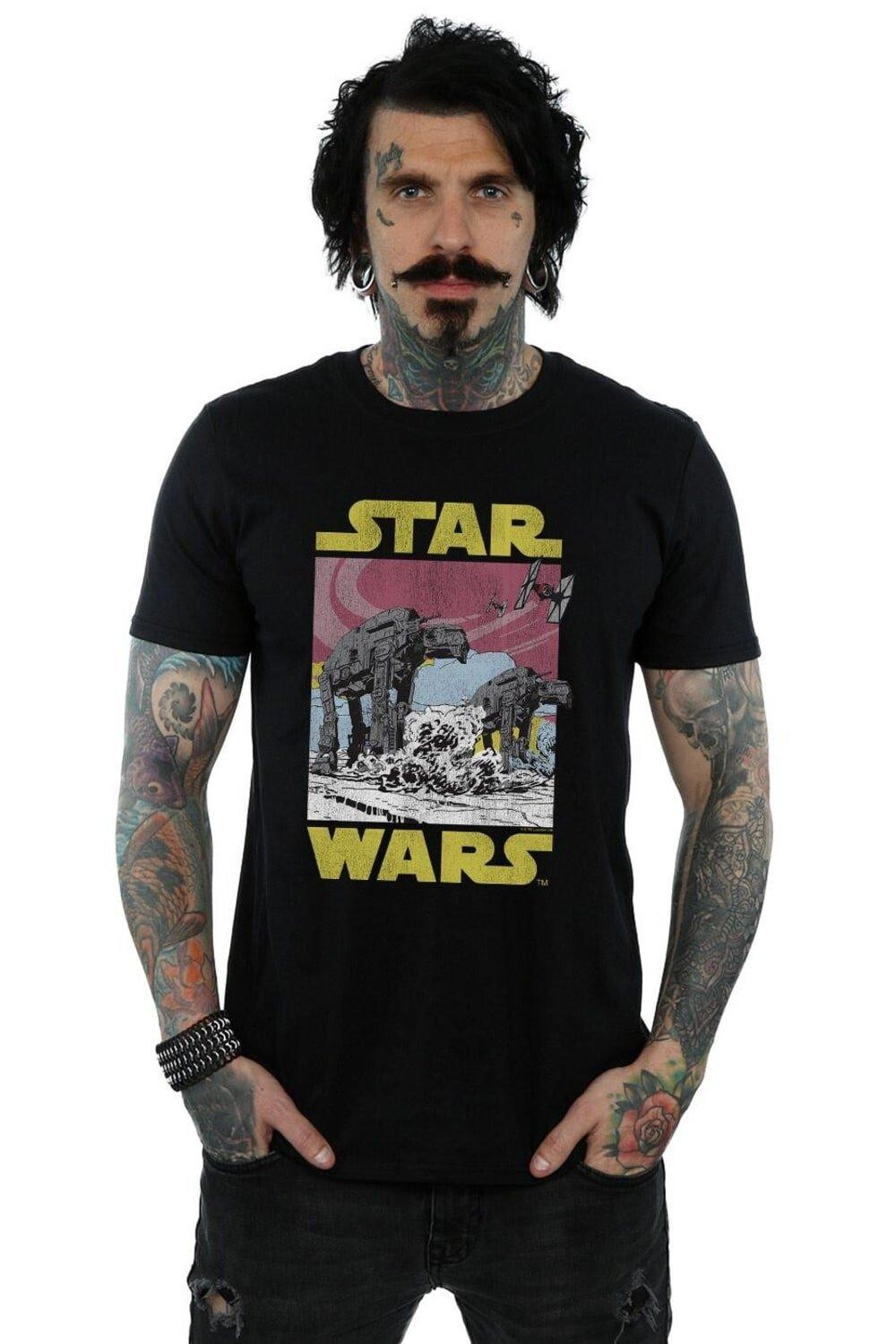 Футболка «Последний джедай AT-AT» Star Wars, черный
Футболка «Последний джедай AT-AT» Star Wars, черный