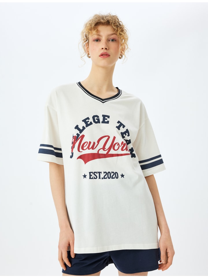 Футболка KOTON, экрю
Футболка KOTON, экрю