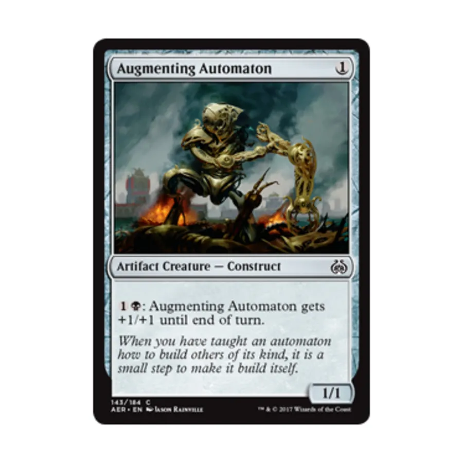 CCG Дополняющий автомат (С), MTG - Aether Revolt
CCG Дополняющий автомат (С), MTG - Aether Revolt