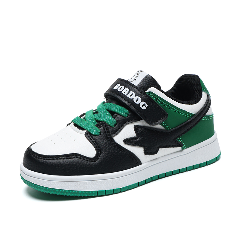 Нескользящие, противоударные, износостойкие, водонепроницаемые и дышащие, низкие детские кроссовки для повседневной жизни BOBDOG, черный/зеленый
Нескользящие, противоударные, износостойкие, водонепроницаемые и дышащие, низкие детские кроссовки для повседневной жизни BOBDOG, черный/зеленый