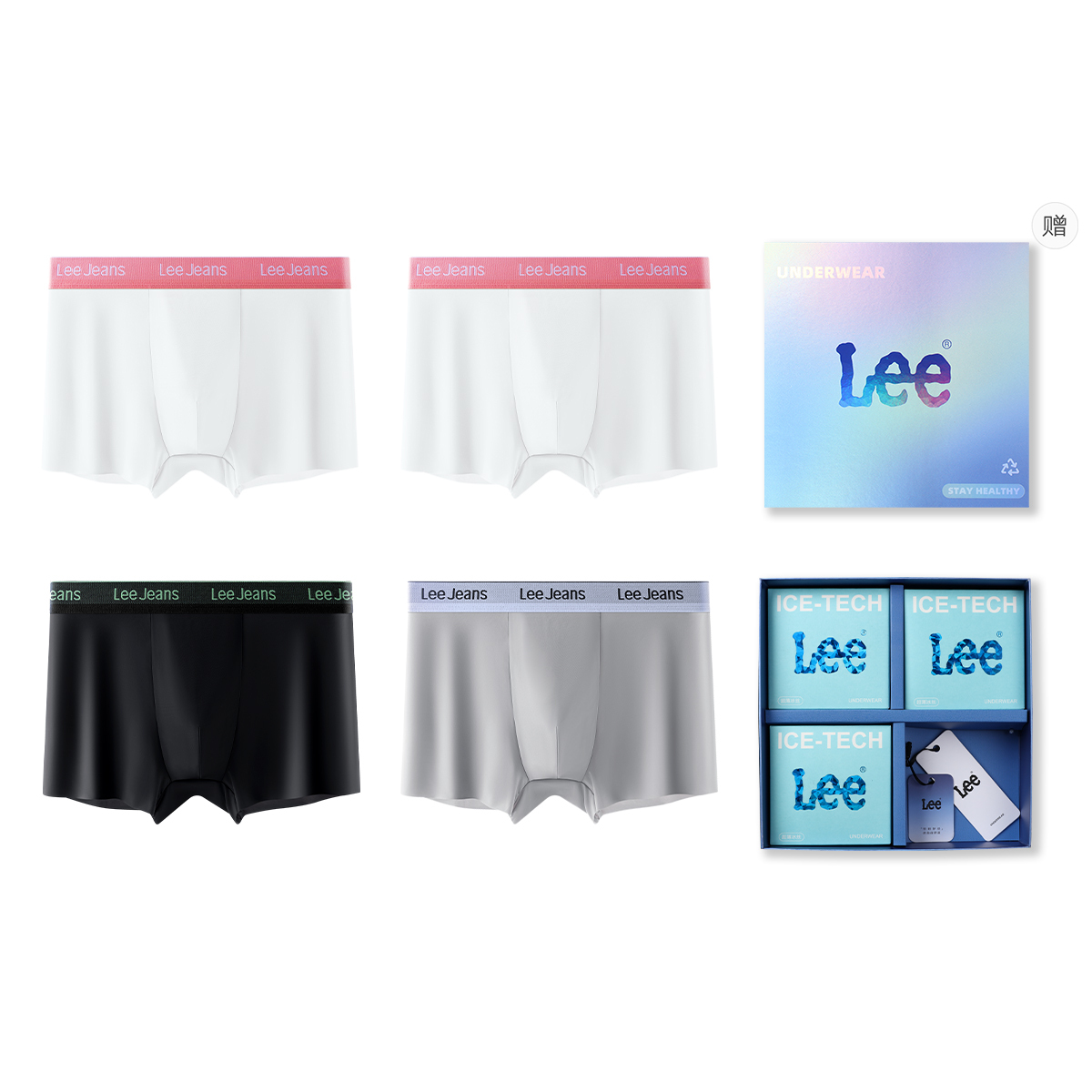 Мужские трусы-боксеры Lee, серый
Мужские трусы-боксеры Lee, серый