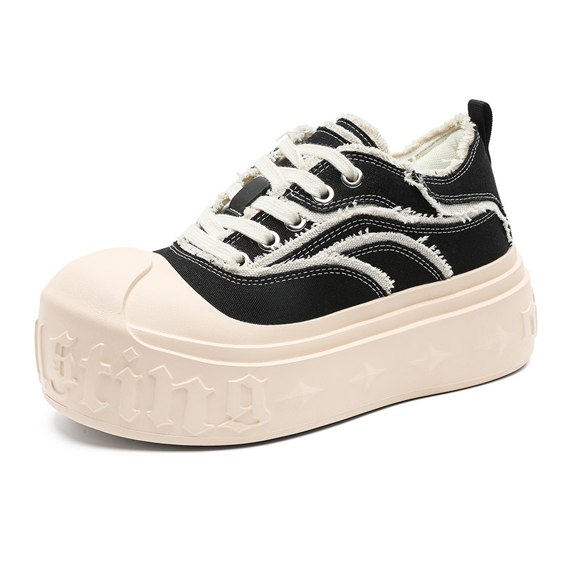 MUYI Низкие скейтерские кроссовки унисекс черные женские, цвет Black Women's
MUYI Низкие скейтерские кроссовки унисекс черные женские, цвет Black Women's