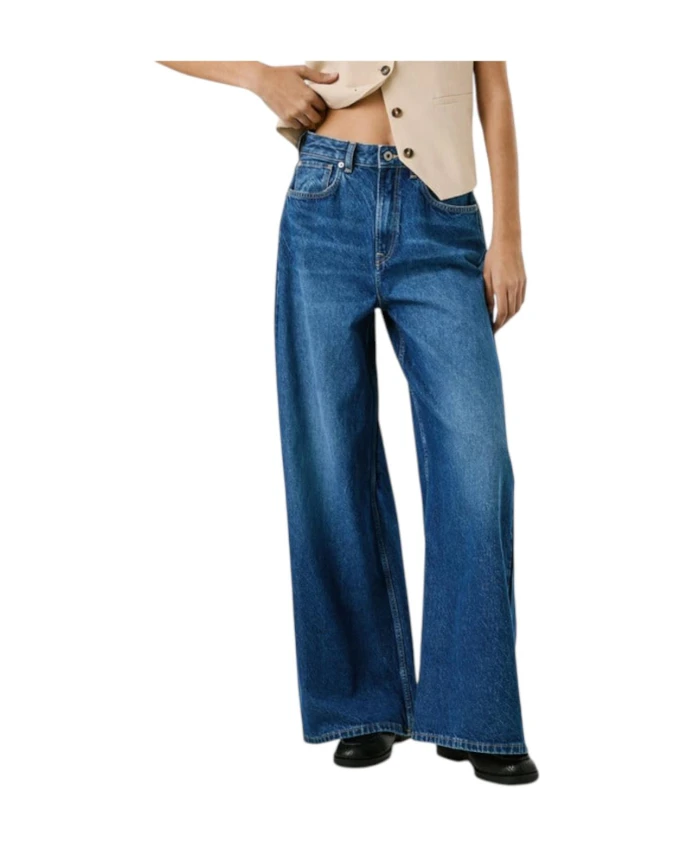 Широкие джинсовые брюки Pepe Jeans, синий
Широкие джинсовые брюки Pepe Jeans, синий