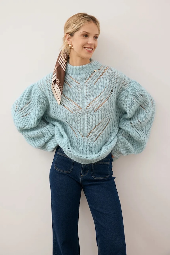 Свитер Wool ROSSO Bizuu, синий
Свитер Wool ROSSO Bizuu, синий