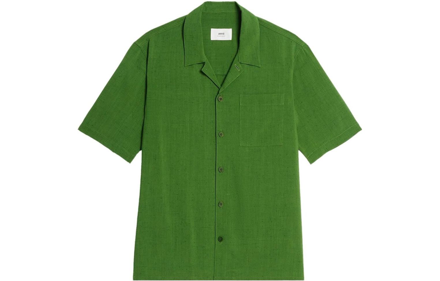 Ами Кэмп Кэллор Рубашка AMIPARIS, Зеленый
Ами Кэмп Кэллор Рубашка AMIPARIS, Зеленый