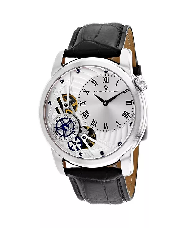 Мужские кварцевые часы Sprocket с автоподзаводом и серебристым циферблатом - cv1540 Christian Van Sant, silver
Мужские кварцевые часы Sprocket с автоподзаводом и серебристым циферблатом - cv1540 Christian Van Sant, silver