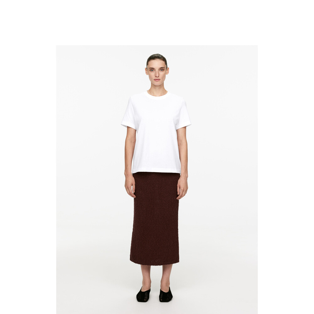 Женская хлопковая тонкая юбка Arket прямая, бордовый
Женская хлопковая тонкая юбка Arket прямая, бордовый