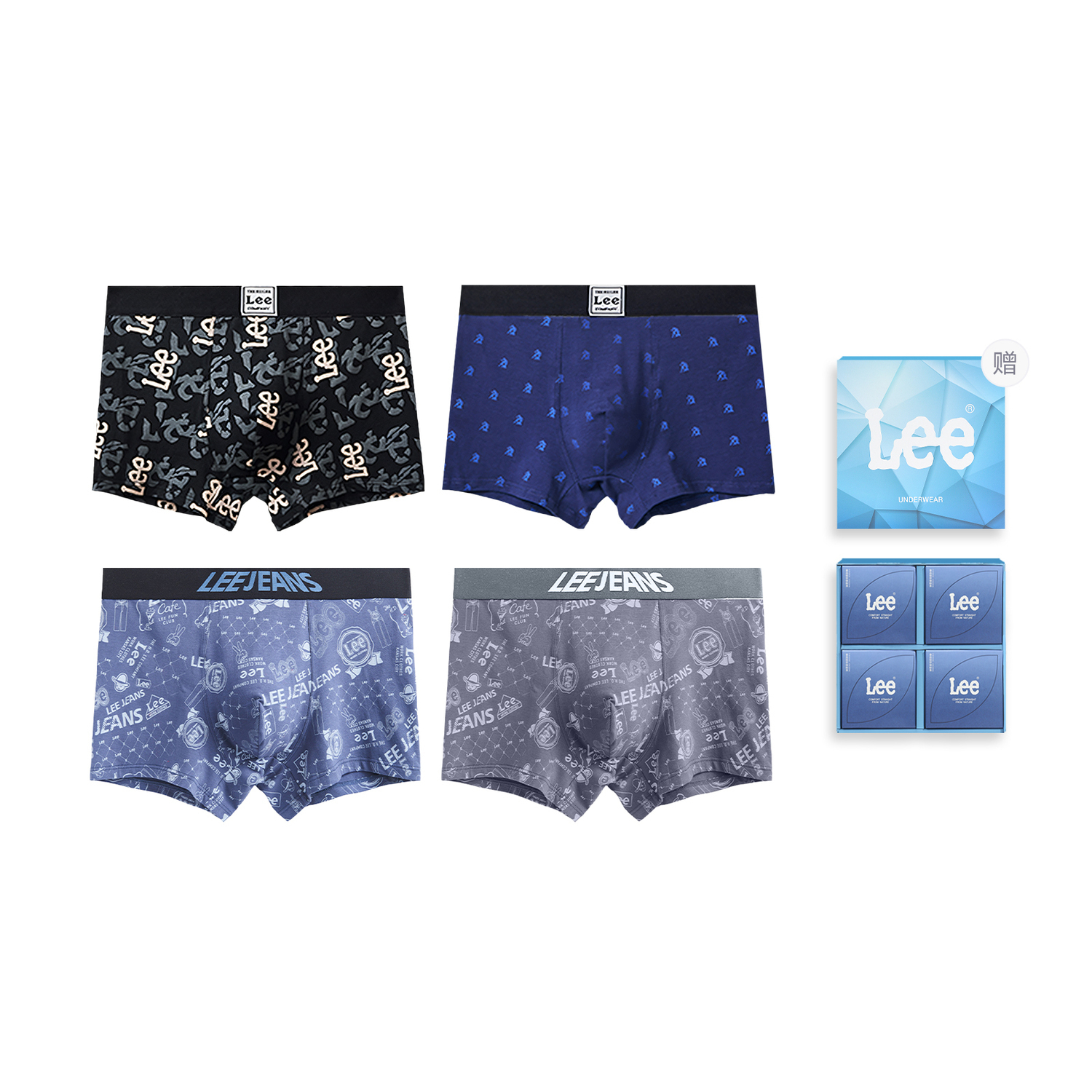 Подарочные боксы Galaxy Underwear для мужчин, набор из 4 штук Lee, темно-серый
Подарочные боксы Galaxy Underwear для мужчин, набор из 4 штук Lee, темно-серый