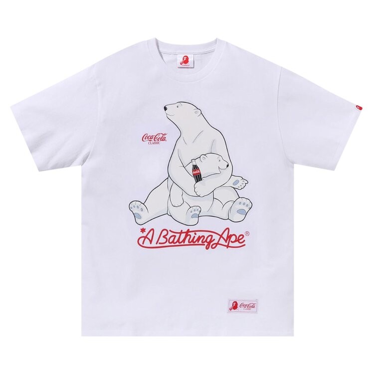 Футболка BAPE x Coca-Cola Polar Bear 'White', белый
Футболка BAPE x Coca-Cola Polar Bear 'White', белый
