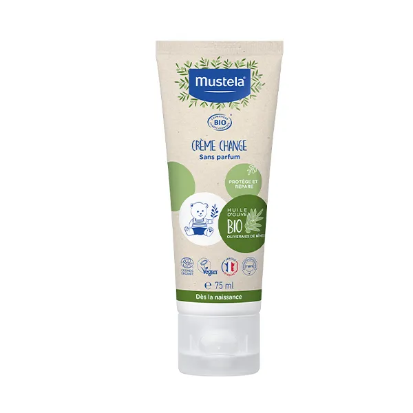 Крем от покраснений под подгузником Crema Pañal Bio Mustela, 75 ml
Крем от покраснений под подгузником Crema Pañal Bio Mustela, 75 ml
