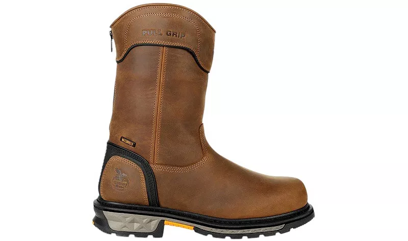 Мужские ботинки Georgia Boot Carbo-Tec LTX с водонепроницаемым композитным носком Georgia Boots, черный/коричневый 
Мужские ботинки Georgia Boot Carbo-Tec LTX с водонепроницаемым композитным носком Georgia Boots, черный/коричневый