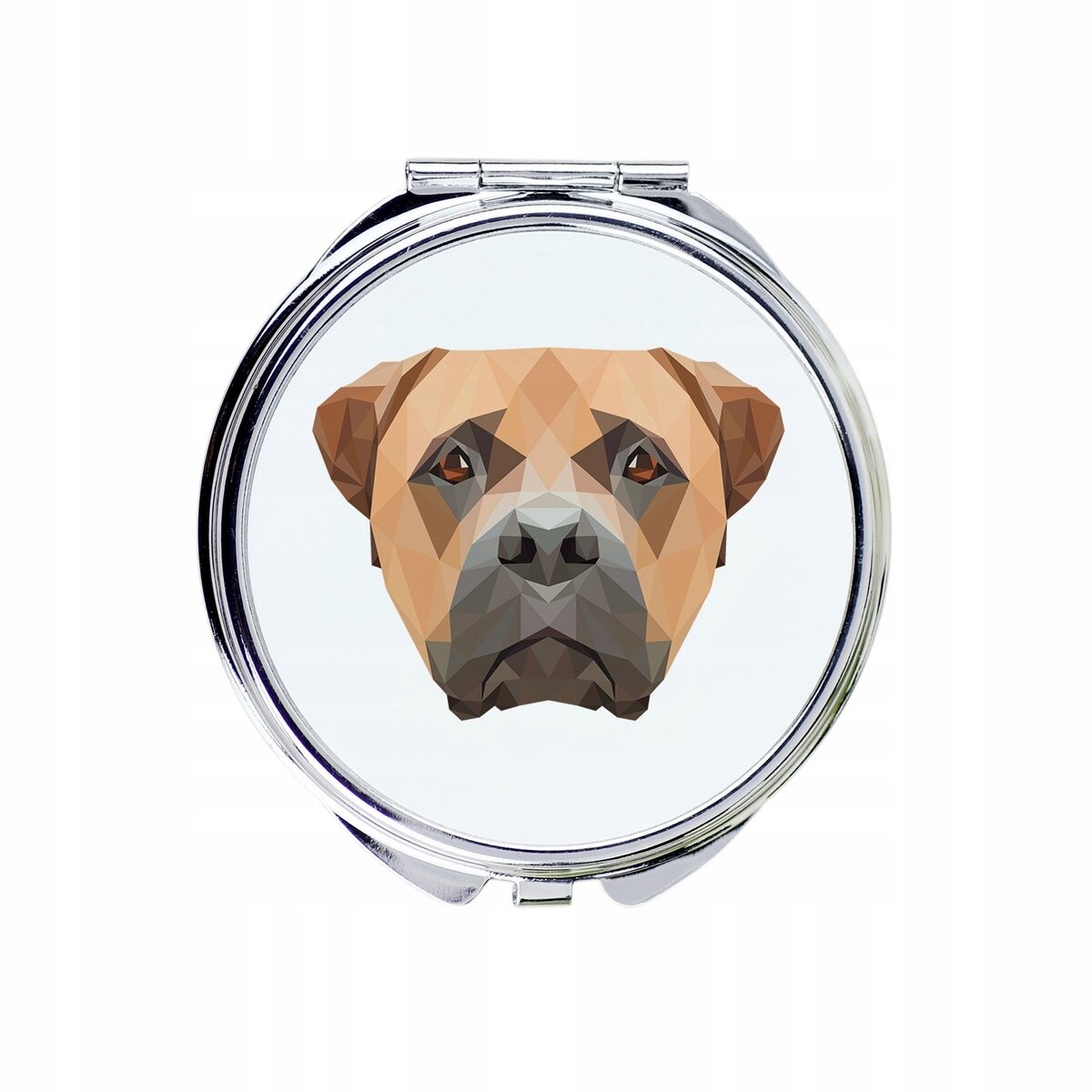 Бульмастиф Карманное зеркало Геометрическая собака Inna Marka
Бульмастиф Карманное зеркало Геометрическая собака Inna Marka