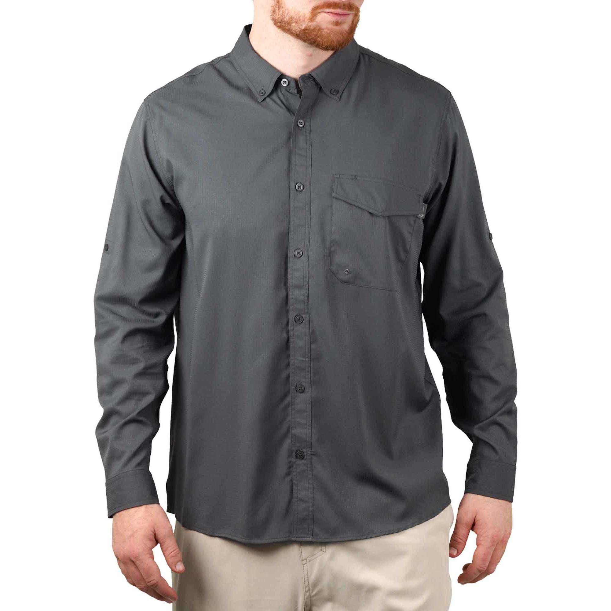 Мужская рыболовная рубашка Palomar с длинными рукавами и вентиляцией AFTCO, Charcoal
Мужская рыболовная рубашка Palomar с длинными рукавами и вентиляцией AFTCO, Charcoal