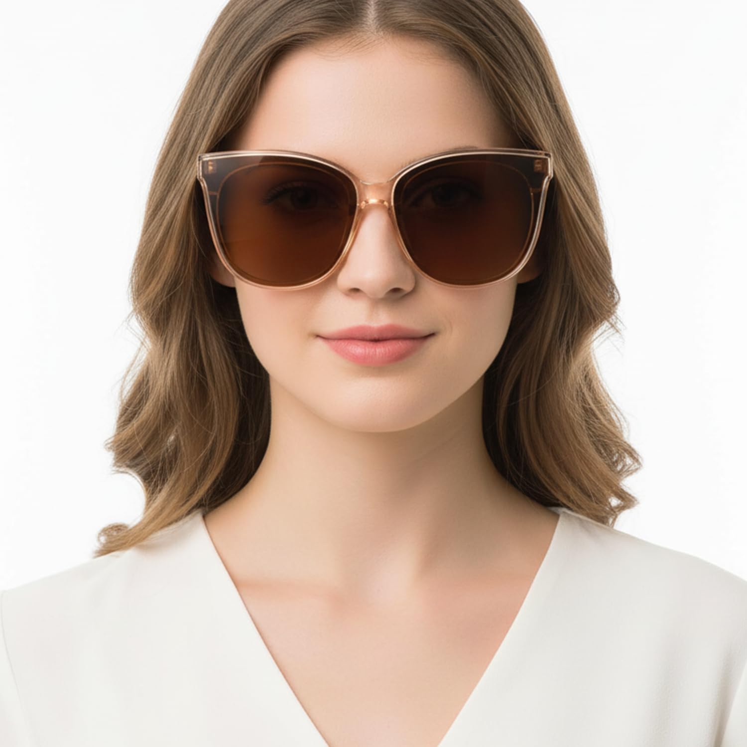 Женские поляризованные солнцезащитные очки LVIOE с защитой UV400, крупной оправой «кошачий глаз», в стиле ретро, идеально подходят для вождения, рыбалки и активного отдыха, A11 Brown Frame / Brown Polarized Lens
Женские поляризованные солнцезащитные очки LVIOE с защитой UV400, крупной оправой «кошачий глаз», в стиле ретро, идеально подходят для вождения, рыбалки и активного отдыха, A11 Brown Frame / Brown Polarized Lens