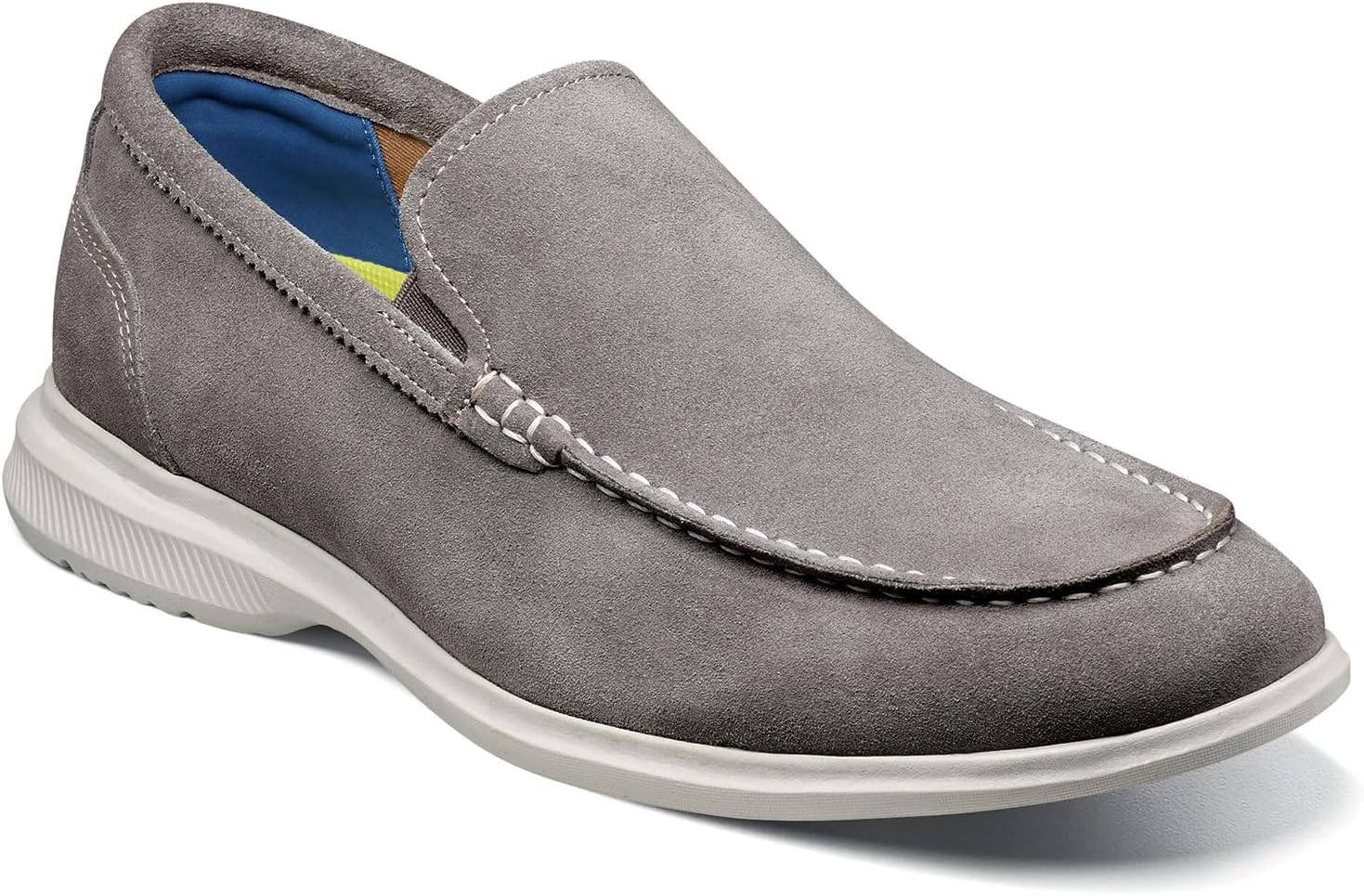 Мужские лоферы Florsheim Hamptons с мысом-мокасином, серый
Мужские лоферы Florsheim Hamptons с мысом-мокасином, серый