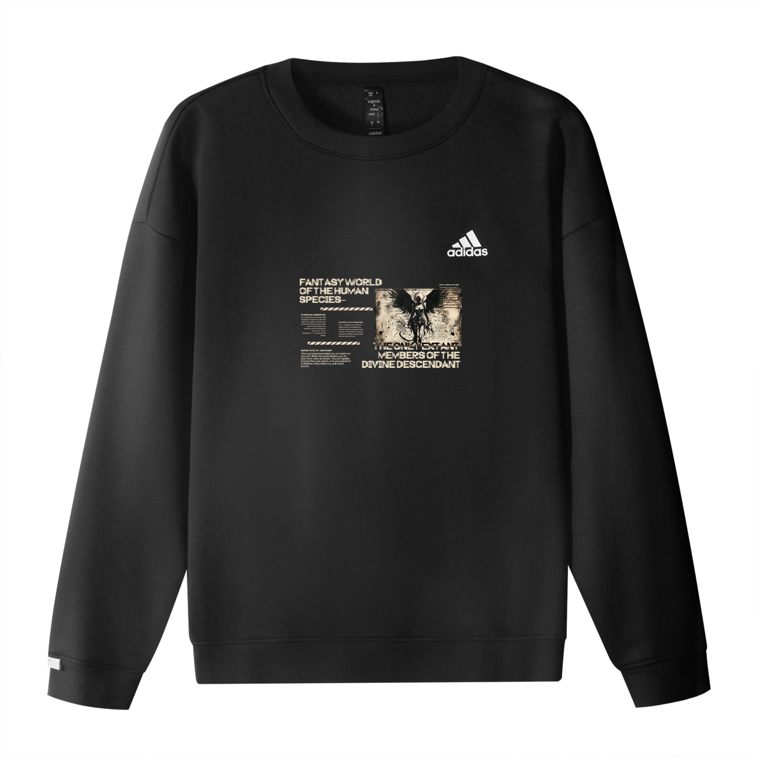 Adidas Свитшот унисекс черный
Adidas Свитшот унисекс черный