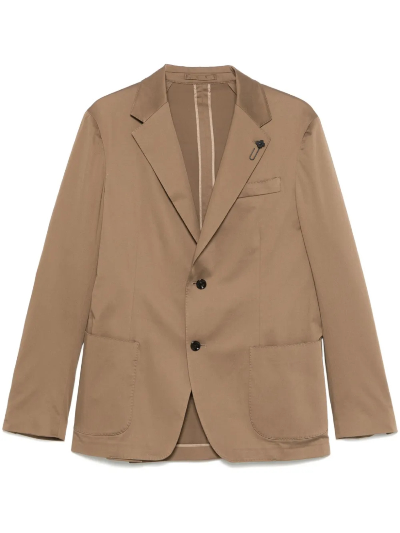 Lardini однобортный пиджак, коричневый
Lardini однобортный пиджак, коричневый