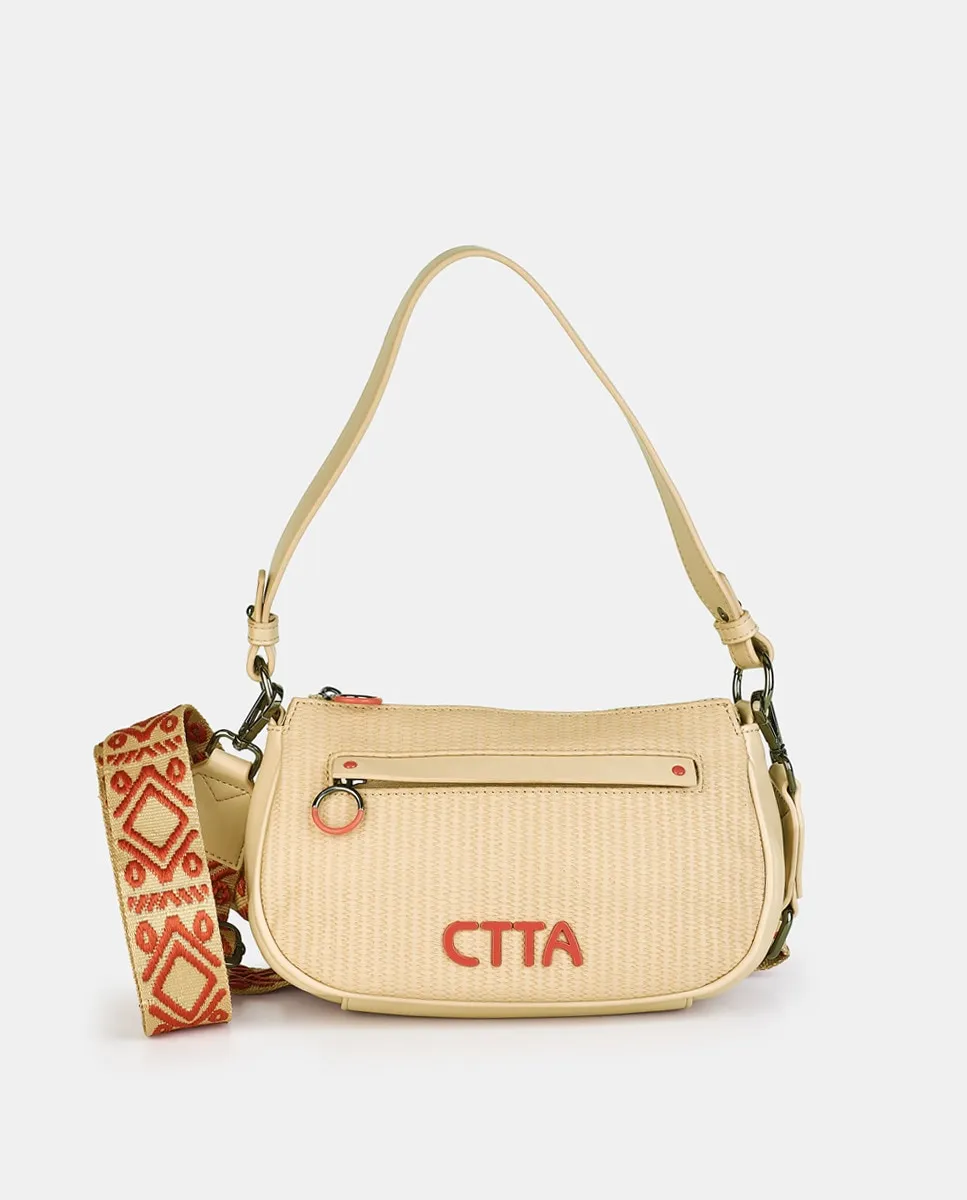 Кроссбоди с логотипом Caminatta, бежевый
Кроссбоди с логотипом Caminatta, бежевый