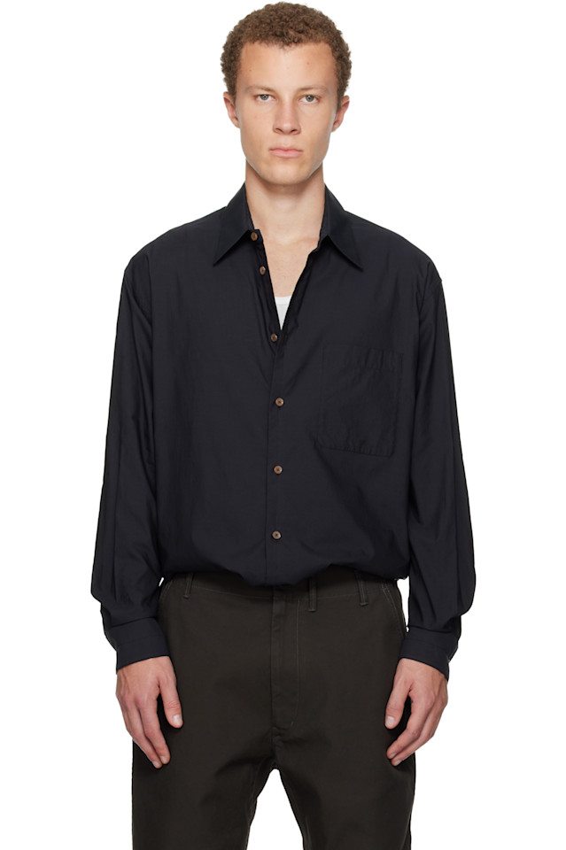 Lemaire Черная обычная рубашка
Lemaire Черная обычная рубашка