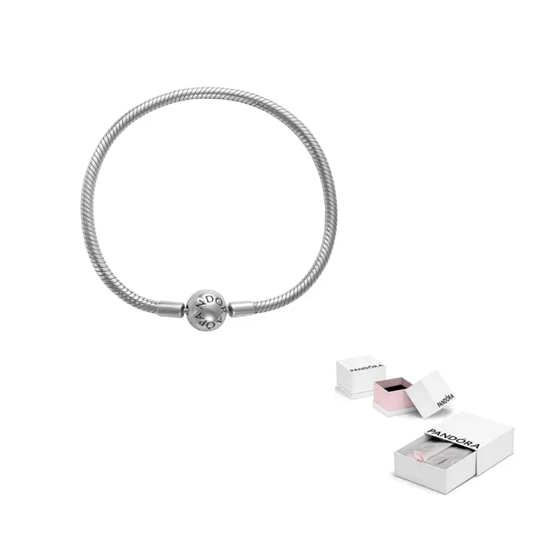 Pandora Женский браслет Moments Snake Chain Silver
Pandora Женский браслет Moments Snake Chain Silver